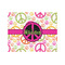 Peace Sign Jigsaw Puzzle 500 Piece - Front