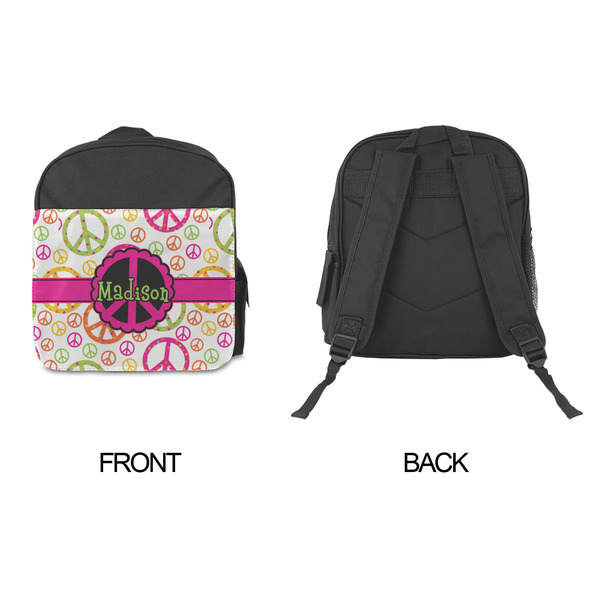 Peace Sign Kid's Backpack - Approval