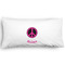 Peace Sign King Pillow Case - FRONT (partial print)