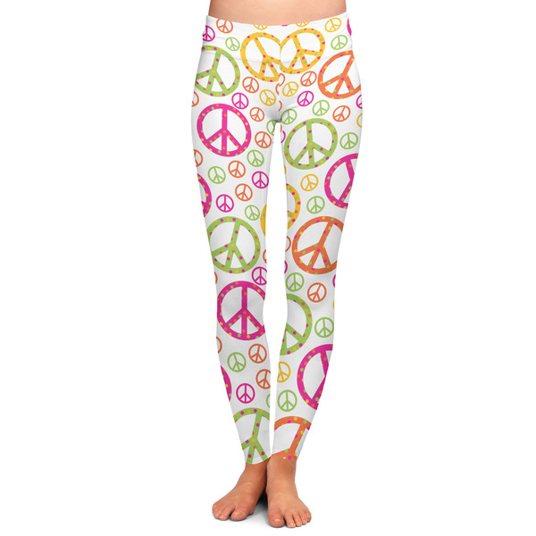 Custom Peace Sign Ladies Leggings