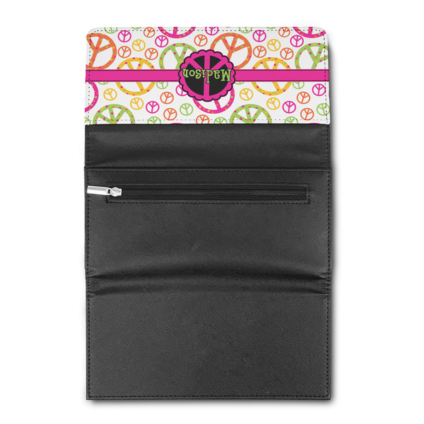 Peace Sign Ladies Wallet (Open)