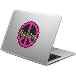 Peace Sign Laptop Decal (Personalized)