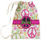 Peace Sign Laundry Bag (Personalized)