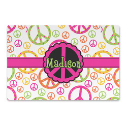 Peace Sign Large Rectangle Car Magnet (Personalized)
