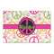 Peace Sign Large Rectangle Car Magnet (Personalized)