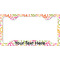 Peace Sign License Plate Frame - Style C