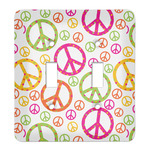 Peace Sign Light Switch Cover (2 Toggle Plate)