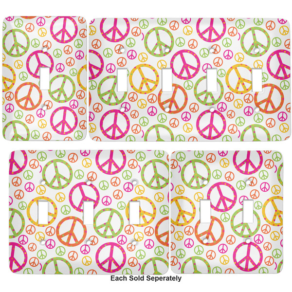 Peace Sign Light Switch Covers all sizes