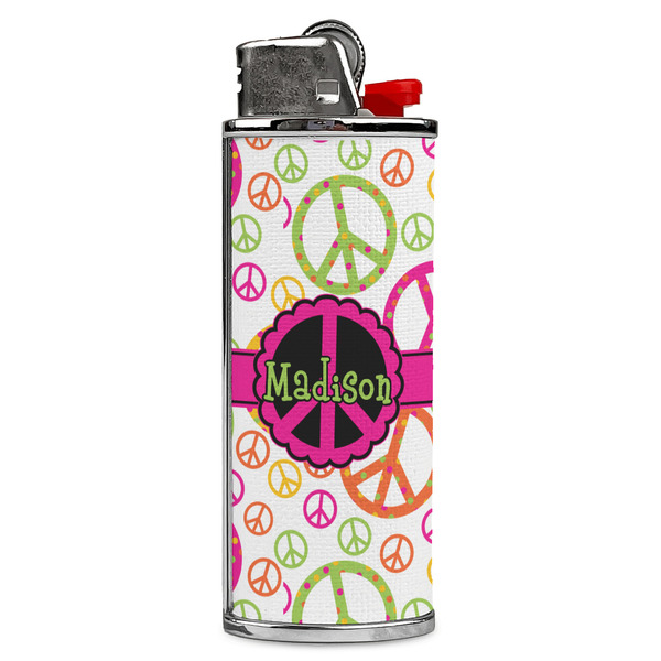 Custom Peace Sign Case for BIC Lighters (Personalized)
