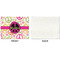 Peace Sign Linen Placemat - APPROVAL Single (single sided)