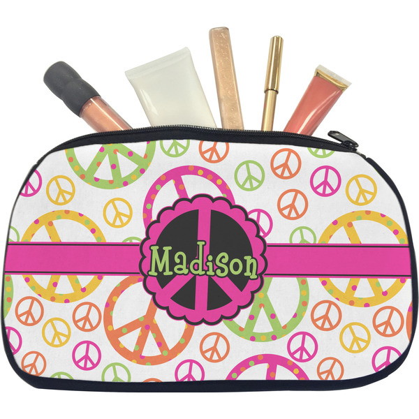 Peace Sign Makeup Bag Medium