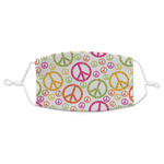 Peace Sign Adult Cloth Face Mask - Standard