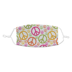 Peace Sign Kid's Cloth Face Mask - Standard