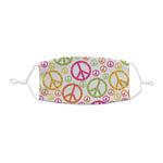 Peace Sign Kid's Cloth Face Mask - XSmall