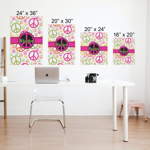 Peace Sign Matte Poster - Sizes