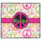 Peace Sign XXL Gaming Mouse Pads - 24" x 14" - FRONT