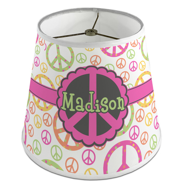 Custom Peace Sign Empire Lamp Shade (Personalized)