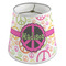 Peace Sign Empire Lamp Shade (Personalized)