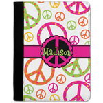 Peace Sign Notebook Padfolio w/ Name or Text