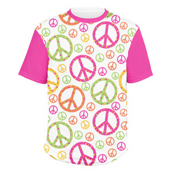 Peace Sign Men's Crew T-Shirt - 2X Large