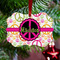 Peace Sign Metal Benilux Ornament - Lifestyle
