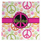 Peace Sign Microfiber Dish Rag - APPROVAL