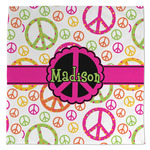 Peace Sign Microfiber Dish Towel (Personalized)