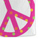 Peace Sign Microfiber Dish Towel - DETAIL