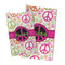 Peace Sign Microfiber Golf Towel (Personalized)