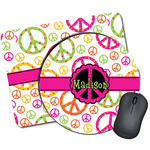 Peace Sign Mouse Pad (Personalized)