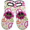 Peace Sign Neoprene Oven Mitts - Set of 2 w/ Name or Text