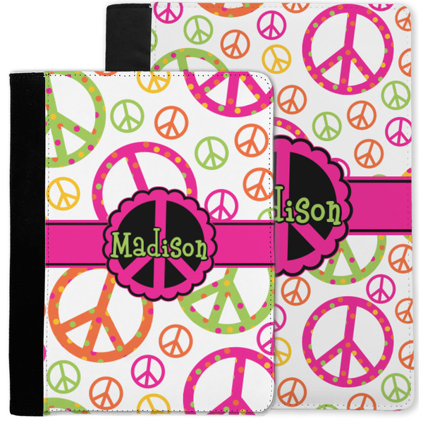 Peace Sign Notebook Padfolio - MAIN