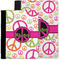 Peace Sign Notebook Padfolio w/ Name or Text