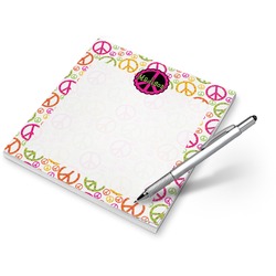 Peace Sign Notepad (Personalized)
