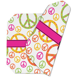 Peace Sign Dining Table Mat - Octagon (Double-Sided) w/ Name or Text