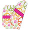 Peace Sign Octagon Placemat - Double Print (folded)