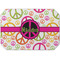 Peace Sign Octagon Placemat - Single front