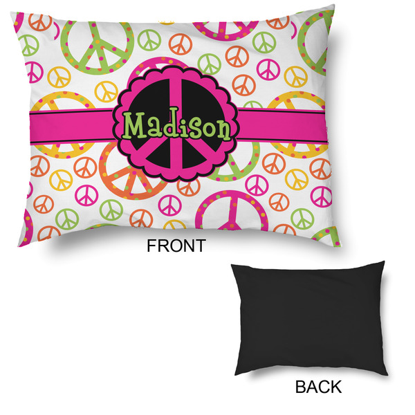 Peace Sign Outdoor Dog Beds - Large - APPROVAL