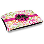 Peace Sign Dog Bed w/ Name or Text