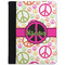 Peace Sign Padfolio Clipboards - Small - FRONT