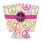 Peace Sign Party Cup Sleeves - with bottom - FRONT