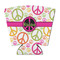 Peace Sign Party Cup Sleeve - with Bottom (Personalized)