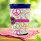 Peace Sign Party Cup Sleeves - with bottom - Lifestyle