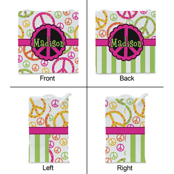 Peace Sign Party Favor Gift Bag - Matte - Approval