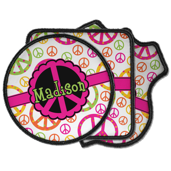 Custom Peace Sign Iron on Patches (Personalized)