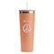 Peace Sign Peach RTIC Everyday Tumbler - 28 oz. - Front
