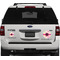Peace Sign Personalized Car Magnets on Ford Explorer