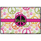 Peace Sign Personalized Door Mat - 36x24 (APPROVAL)