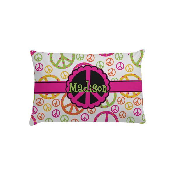 Custom Peace Sign Pillow Case - Toddler (Personalized)