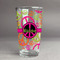 Peace Sign Pint Glass - Full Fill w Transparency - Front/Main